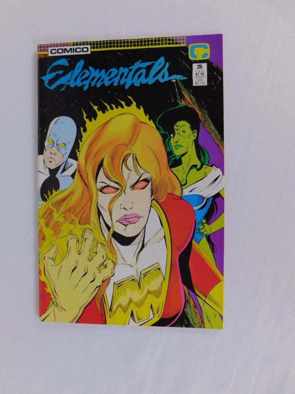Vintage Comico Elementals #25 Comic Book Copper Age 1980s Single Issue Color - Picture 7 of 7